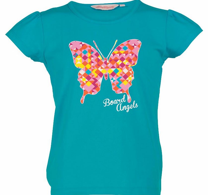 Girls T-Shirt Turquoise