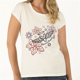 Womens Snowball T-Shirt Winter White