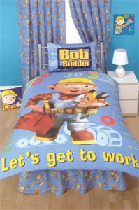 bob the builder and#39;Rulersand39; Single Duvet Cover Set