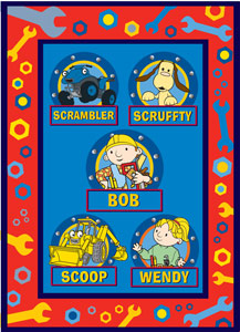 Bob The Builder Fleece Blanket