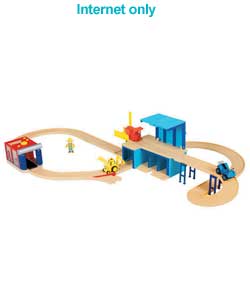 Snap Trax Garage Playset