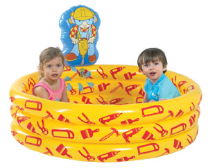 bob the Builder Spray Paddling Pool