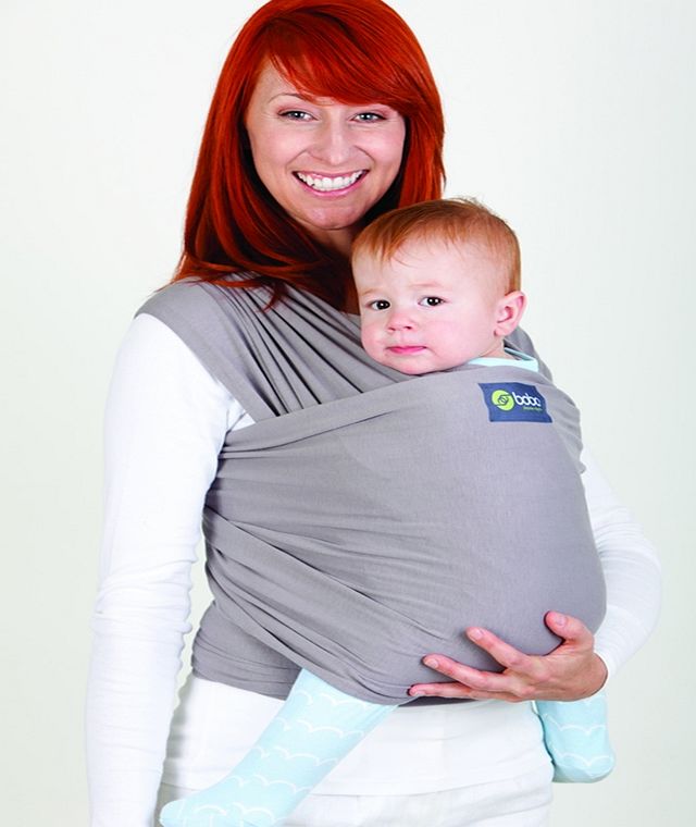 Boba Natural Wrap Grey