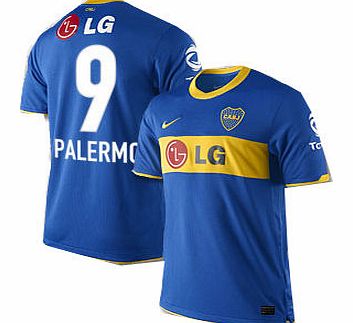 Boca Juniors Nike 2010-11 Boca Juniors Nike Home Shirt (Palermo 9)