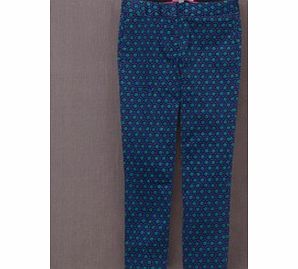 Boden Bistro Crop Trouser, Cobalt Mosaic Tile 33788167