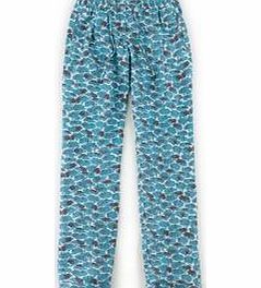 Boden Boho Trouser, Blue Trees Print 34431700