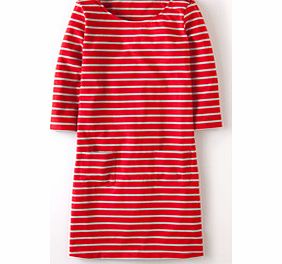 Breton Tunic, Apple Red/Freshwater,Navy/Ivory