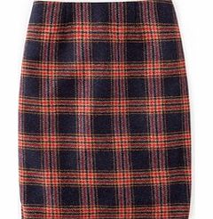 British Tweed Pencil, Red,Grey 34371922