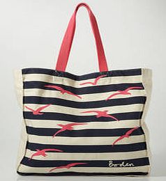 Boden Canvas Shopper, Birds Print 34053520