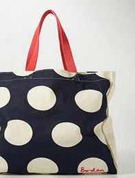 Boden Canvas Shopper, Blue Spot 34053512