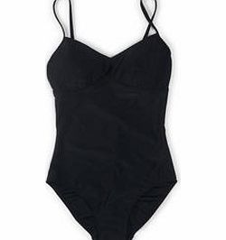 Boden Chic Swimsuit, Black,Sailor Blue Spot,Tutti