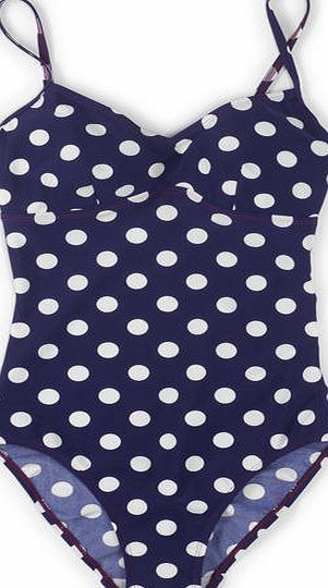 Boden Chic Swimsuit, Sailor Blue Spot 34673095