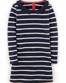 Collared Breton Tunic, Navy/Ivory 34339119