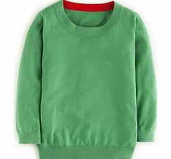 Crew Neck Jumper, Green,Pink 34465617