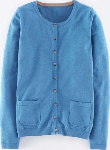Boden, 1669[^]35112895 Favourite Cardigan Steel Blue Boden, Steel Blue