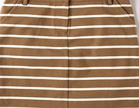 Boden Fun Mini Skirt, Camel/Ivory 34102004