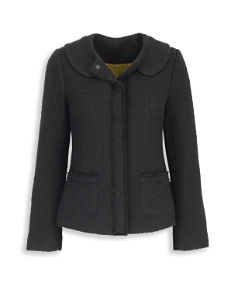 Funky Collar Wool Jacket