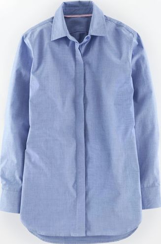 Boden, 1669[^]35535533 Girl Fit Shirt Blue Boden, Blue 35535533