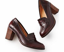 High Heeled Loafer, Claret,Black 34214049