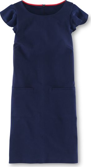 Boden, 1669[^]34974089 Mavis Ponte Dress Blue Boden, Blue 34974089