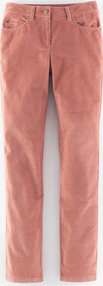 Boden Mid Rise Straight Leg Jeans Dusky Rose Cord