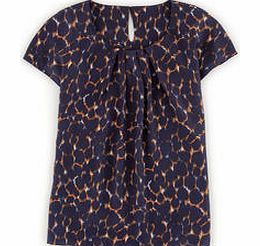 Ravello Top, Purple,Navy Painted Leopard,Blue