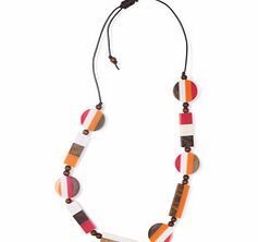 Boden Resin Wood Necklace, Jaffa,Lemon Curd 34597872