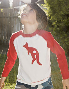 Rough Raglan T-shirt 21351