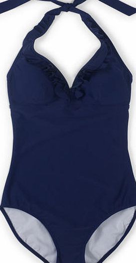 Boden Ruffle Swimsuit Sailor Blue Boden, Sailor Blue