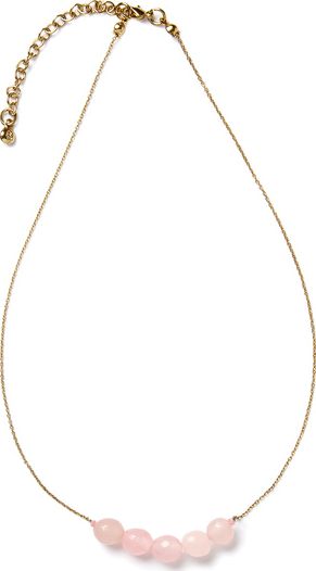 Boden Semi-Precious Necklace Rose Quartz Boden, Rose