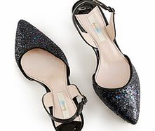 Sixties Slingbacks, Multi Black