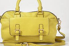 Boden Soft Leather Bowling Bag, Lemon 33887845