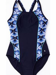 Boden Sport Swimsuit, Blues Geo,Reds Geo,Black Geo