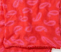 Boden Summer Sarong, Red Paisley 34057307