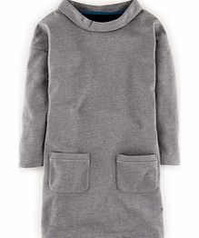 Sweatshirt Tunic, Grey Marl,Pinks Painted