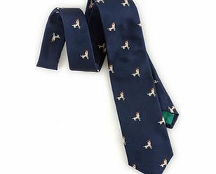 Boden The Tie, Grey Marl Check,Pink Stripe,Navy