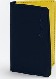 Boden Ticket Holder Navy/Canary Boden, Navy/Canary