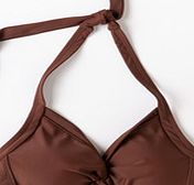 Boden Twist Front Bikini Top, Mocha 33929852