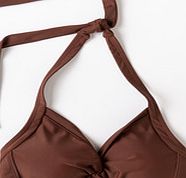 Boden Twist Front Bikini Top, Mocha 33929878