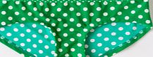 Twist Front Short, Peacock Green Spot 33932492