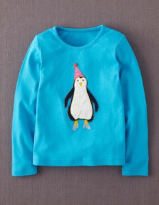 Velvet Appliqu&eacute; T-shirt 31723