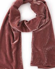 Boden Velvet Scarf, Bronze Pink 34232017