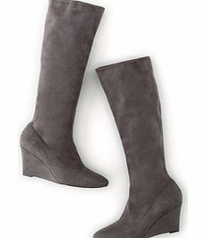 Wedge Stretch Boot, Black,Grey,Blue 34218719