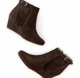 Boden West End Wedge Boot, Black,Mocha 34217596