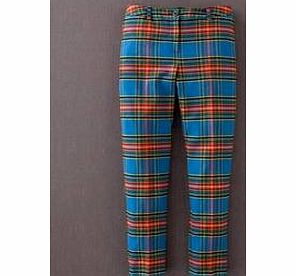 Boden Wool Bistro Crop, Blues Tartan 33782863