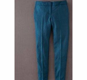 Boden Wow Bistro Crop, Teal Jacquard 33679416
