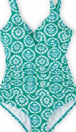 Boden Wrap Front Swimsuit Green Boden, Green 34564260