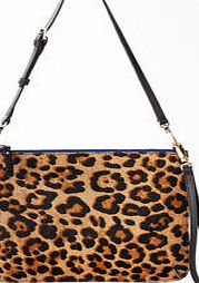 Boden Zip Top Clutch, Tan Leopard 34227678