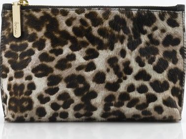 Boden Zip Top Pouch Snow Leopard Boden, Snow Leopard