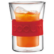 Bodum PAIR Presso, double wall, 0.2 l, 6 oz, red